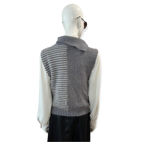 Vintage Hand Knit Sweater Vest - Picture 3 of 10